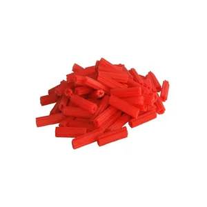 Ramplug Fijación Plástica para Pared Femoi 3/16" Rojo 100 Unds